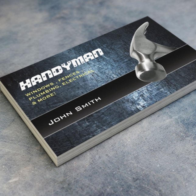 Handyman repair professional business cards (Creator Uploaded)