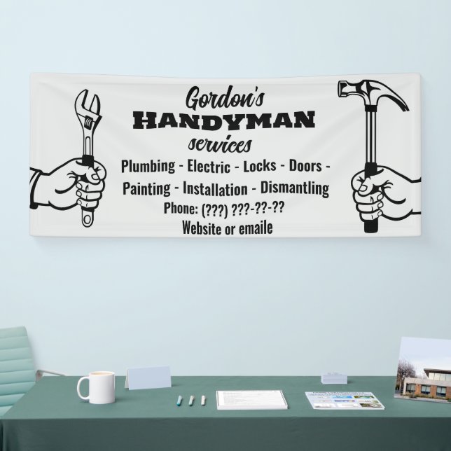Handyman Services  Banner (Tradeshow)