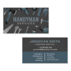 Handyman services blue grey tools