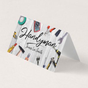 Handyman Services Business Card