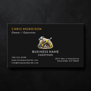 Handyman Services Business Card