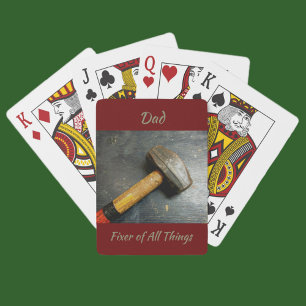Handyman Sledge Hammer Playing Cards