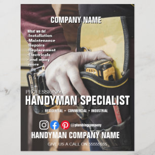 HANDYMAN SPECIALIST  flyer