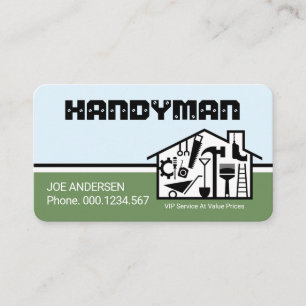 Handyman Store Home Repair Service Business Card