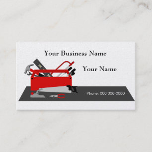 Handyman Tool Box Business Card Template