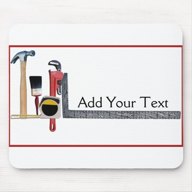Handyman Tools Mouse Pad (Front)