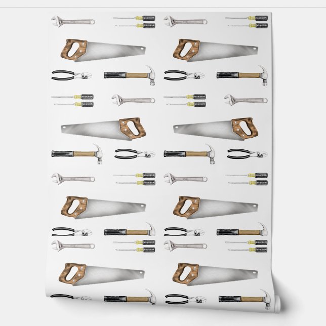 Handyman tools  wallpaper (Unrolling)