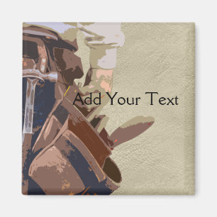 Handyman Tools Watercolor Magnet