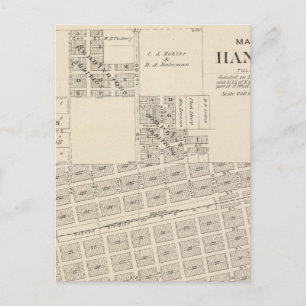 Hanford, Tulare County Postcard