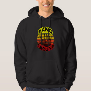 Hang Around Sloth Friend Hoodie