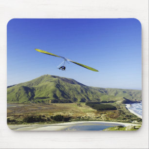 Hang Glider, Otago Peninsula, near Dunedin, Mouse Pad