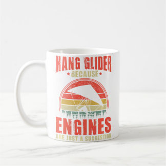 Hang Glider Pilot Hang Gliding Accessories Gliding Coffee Mug