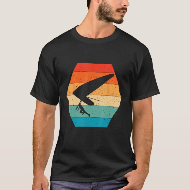 HANG GLIDER RETRO DESIGN T-Shirt (Front)