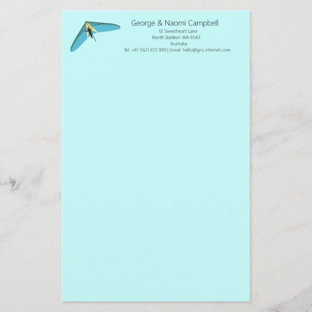 Hang Gliding (Front)