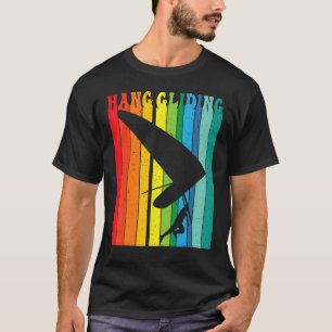 HANG GLIDING COLORFUL VINTAGE DESIGN T-Shirt