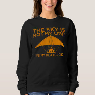 Hang Gliding Designs For Men Women Hang Glider Pil Sweatshirt