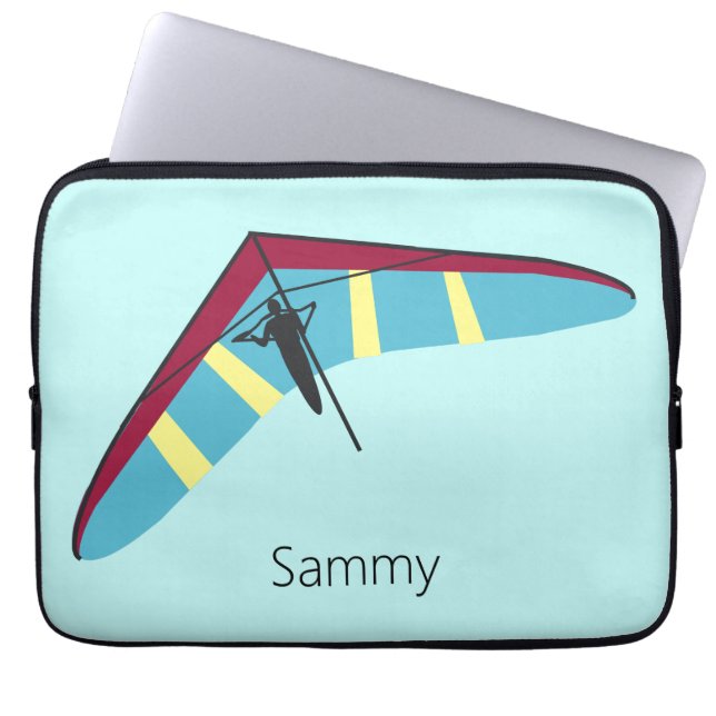 Hang Gliding Laptop Sleeve (Front)