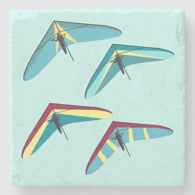 Hang Gliding Stone Coaster (Front)