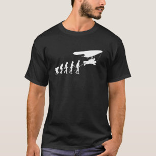 Hang Gliding Tandem Flight Evolution Two Person Ha T-Shirt