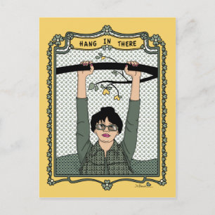 Hang In There_C_ Postcard