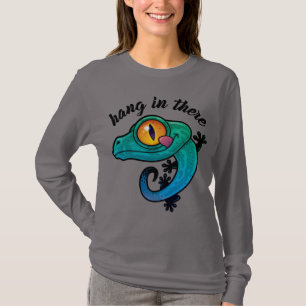 Hang In There Colourful Gecko T-Shirt