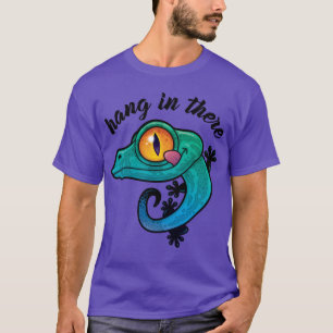 Hang In There Colourful Gecko T-Shirt