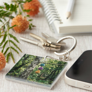 Hang In There Key Ring