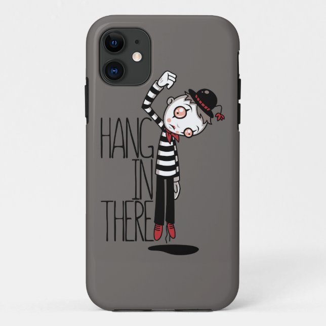 Hang In There Mime Case-Mate iPhone Case (Back)
