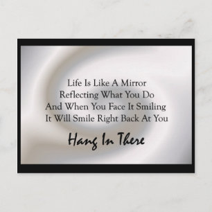 Hang In There Verse Postcard