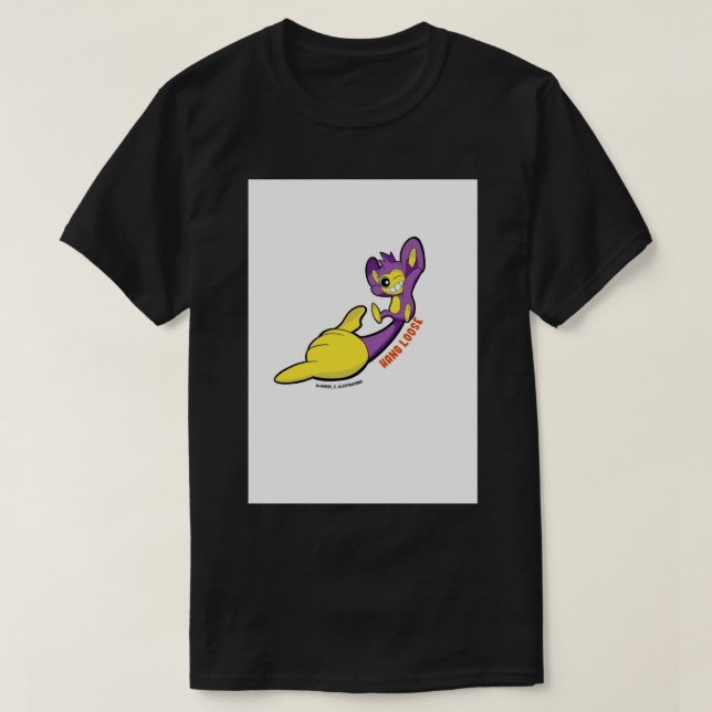 Hang Loose Aipom  T-Shirt (Design Front)