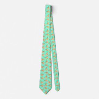 Hang Loose Shaka Hawaiian themed tie