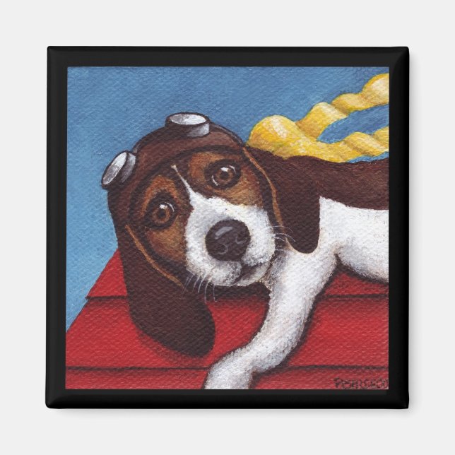 Hang On Flying Ace In Training Magnet (Front)