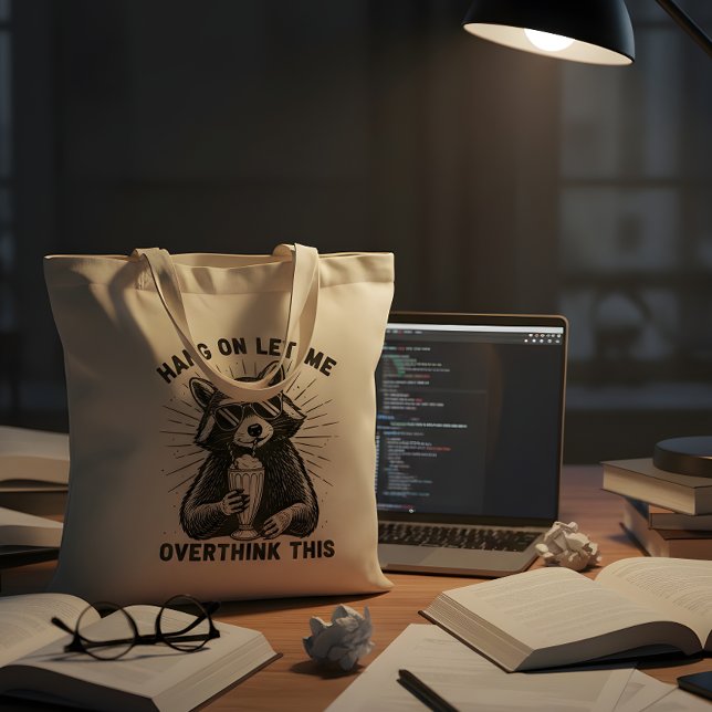 Hang On Let Me Overthink This Tote Bag (Creator Uploaded)