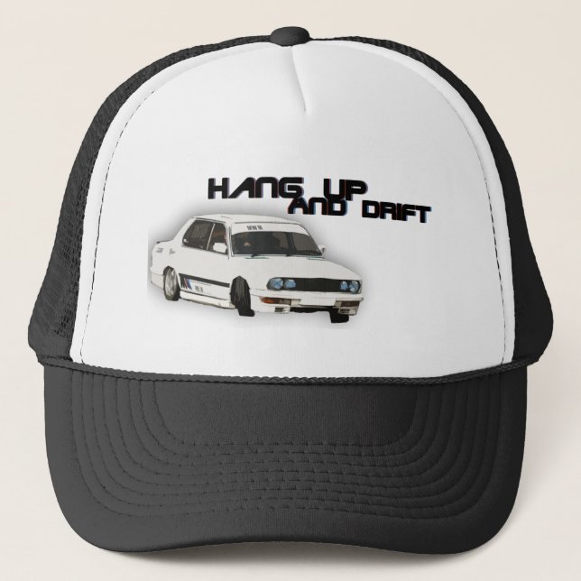 Hang up and Drift Trucker Hat (Front)