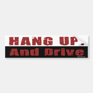 Hang Up Bumper Sticker