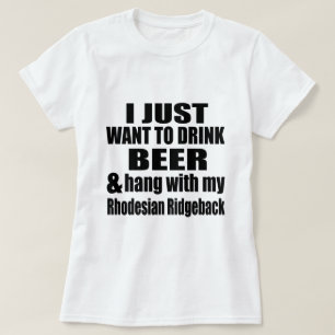 Hang With My Rhodesian Ridgeback T-Shirt
