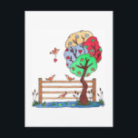 Hang Your Heart Holiday Postcard<br><div class="desc">custom</div>