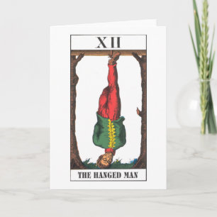 hanged card