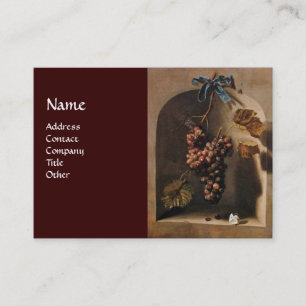 HANGED GRAPES RUSTIC VINEYARD,WINERY,VITICULTURE BUSINESS CARD