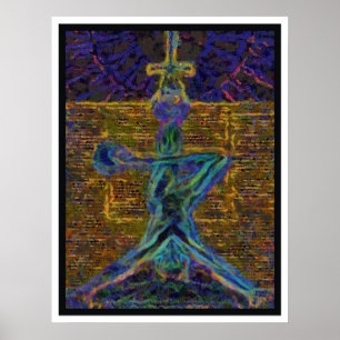 HANGED MAN on PREMIUM CANVAS Poster
