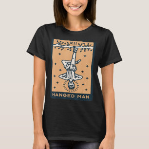 Hanged Man Tarot Card Mystical Cards  Occult Magic T-Shirt