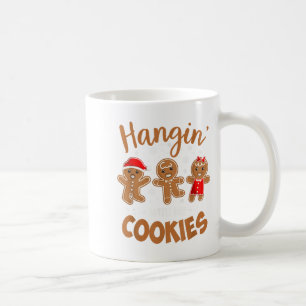 Hangin With My Cookies Gingerbread Women Christmas Coffee Mug