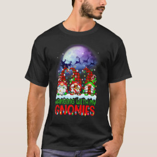 Hangin With My Gnomies Christmas Matching Family P T-Shirt
