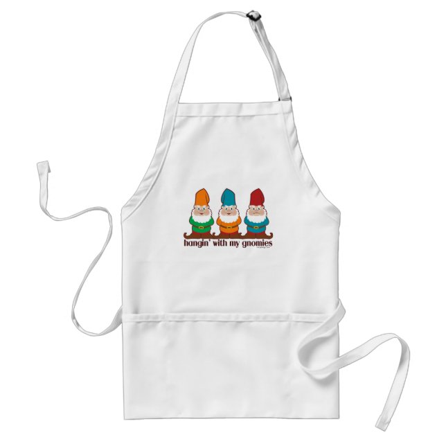 Hangin' With My Gnomies Standard Apron (Front)