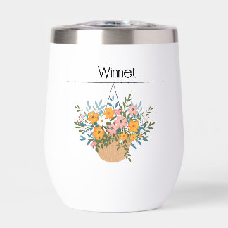 Hanging Basket Wine Tumbler