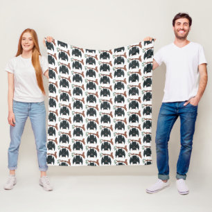 Hanging Bat Fleece Blanket