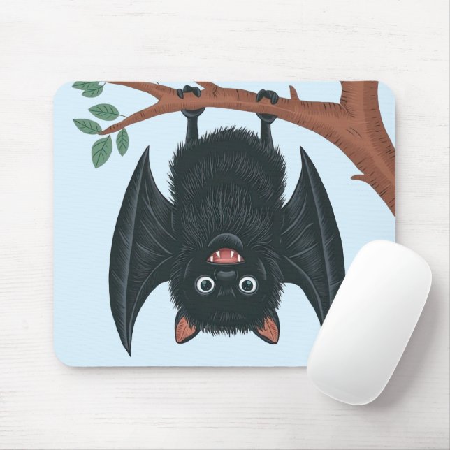Hanging Bat Mouse Pad (With Mouse)