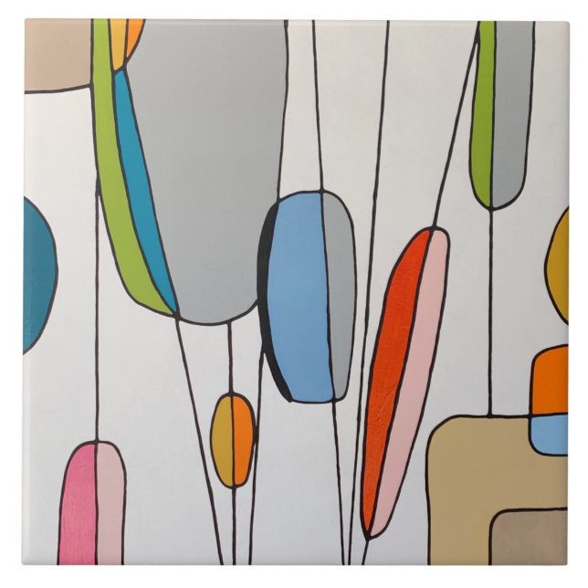 Hanging by a Thread 6 x 6 Ceramic Tile (Front)