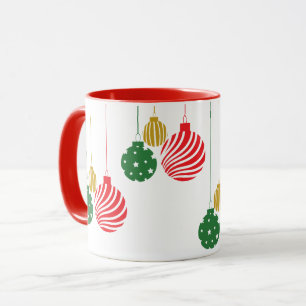 Hanging Christmas Ornaments Mug