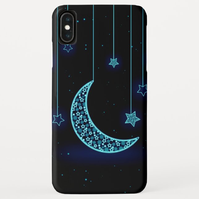 Hanging crescent moon stars (all phones) Case-Mate iPhone case (Back)